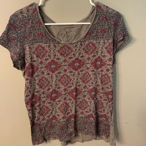 Lucky Brand Pattered Top